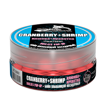   Sonik Baits Pop-Up 11 Cranberry+Shrimp (+)  50 -  -   