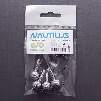  Nautilus Power 120 NP-1608 hook 6/0 20 -  -    2