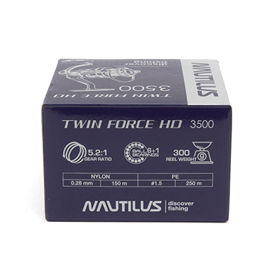  Nautilus Twin Force HD 3500 -  -    12