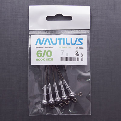  Nautilus Power 120 NP-1608 hook 6/0  7 -  -    2