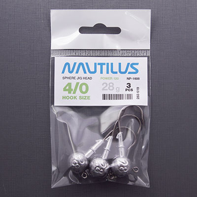  Nautilus Power 120 NP-1608 hook 4/0 28 -  -    2
