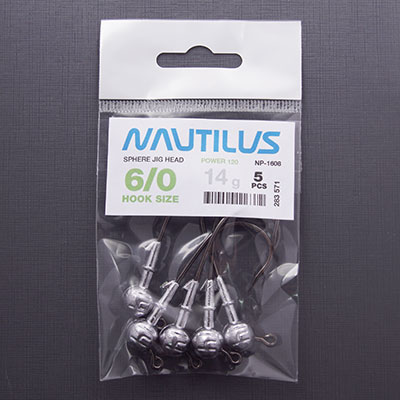  Nautilus Power 120 NP-1608 hook 6/0 14 -  -    2