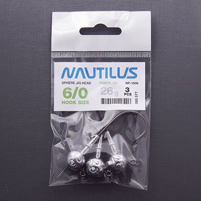  Nautilus Power 120 NP-1608 hook 6/0 26 -  -    2